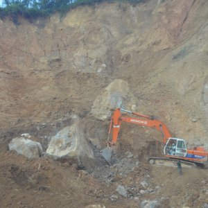 Quarries in Hoa Binh province (MAREX project).
Photo: Prof. Dr. Petra Schneider
